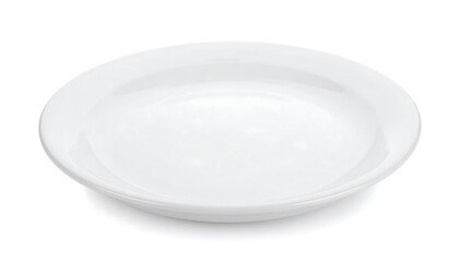 White Round Dish for Serving.