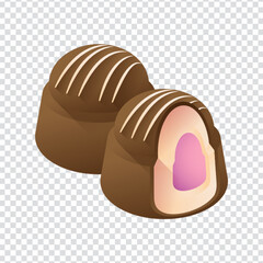 Truffle Chocolate Icon Design