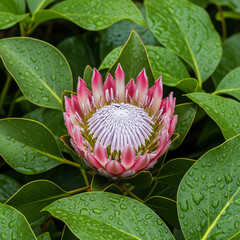 Did you know? 🌺 The King Protea, South Africa’s national flower, has flower heads that can grow as large as dinner plates, symbolizing transformation and courage.