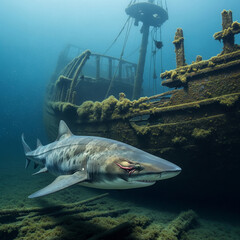 Did you know?
Greenland sharks can live up to 400 years 
That makes them the longest-living vertebrates on Earth! 
Talk about ocean wisdom! 
