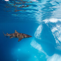 Did you know?
Greenland sharks can live up to 400 years 
That makes them the longest-living vertebrates on Earth! 
Talk about ocean wisdom! 

