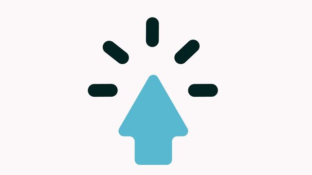 ponter icon animation simple flat