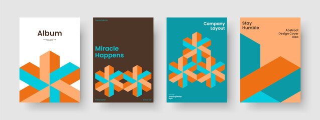 Obraz premium Creative Poster Layout. Modern Background Design. Geometric Banner Template. Business Presentation. Brochure. Flyer. Report. Book Cover. Journal. Portfolio. Handbill. Catalog. Leaflet. Magazine