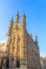 Fototapeta premium Town Hall in Leuven, Belgium
