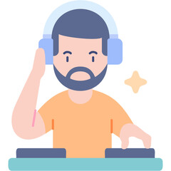 Dj Illustration