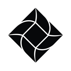 Abstract Soft Shapes Icon Design