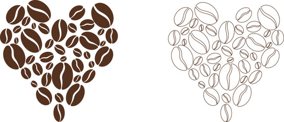 Coffee cup icon set. Cups of coffee tea collection. Hot drink icon. Disposable cup. Cup coffe with steam. Flat style. Vector Illustration. national coffee day.Coffee bean set.Coffee machine icon.Drink