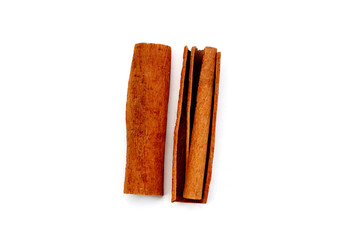 Dried cinnamon sticks arranged in a bundle.