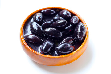 Pickled Chinese black olive in brine