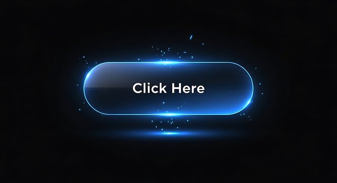 Modern Futuristic Click Here Button.