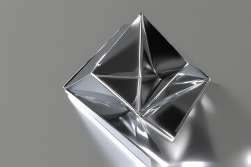 Abstract Geometric Pyramid