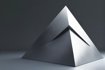Abstract Geometric Pyramid