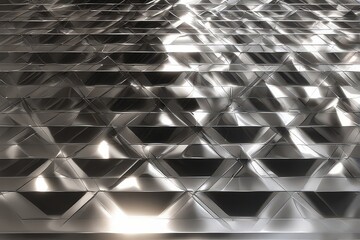 Abstract Geometric Pyramid