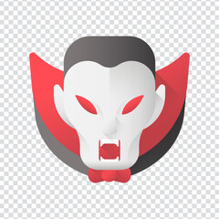 Dracula Vampire Icon Design