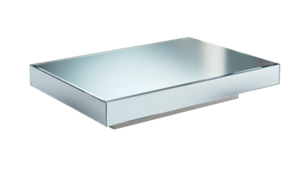 Top of mirror table transparent background