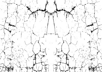 Rough and peeling gray paint creates a vintage grunge texture on an old concrete wall