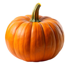 Obraz premium Pumpkin Isolated on Transparent Background