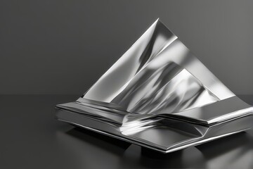 Abstract Geometric Pyramid