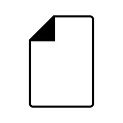 Document vector iconisolated on white background. File copy icon for web and application. eps10