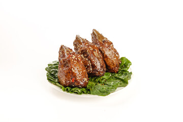 Spicy Rabbit Head Specialty Dish from Shuangliu Chengdu China Traditional Cuisine