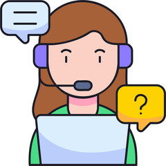 Customer Service Sticker