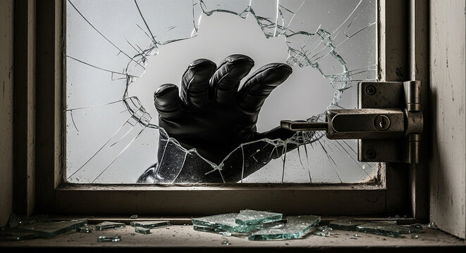 空き巣・泥棒・住居侵入のイメージ