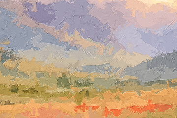 Various oil paintings, flowers, lakes, birds, chrysanthemums, landscapes, forests, squirrels, tulips, tigers, cottages