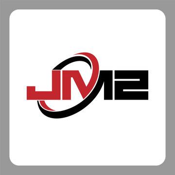 jmz logo. jmz letter. jmz letter logo design. Initials jmz logo linked with circle and uppercase monogram logo. Modern Red and Black Initials Logo for Corporate, jmz typography for technology,