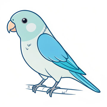 parrotlet small isolated icon