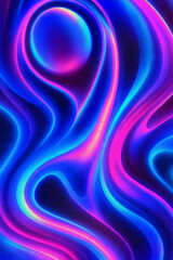 colorful y2k style abstract background
