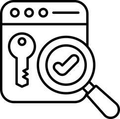 Keyword Research Icon