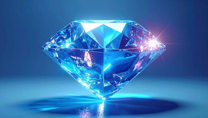 Beautiful Blue Diamond Jewel.
