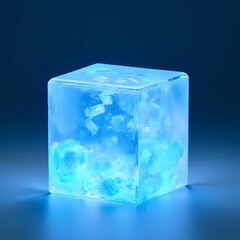 melting ice cube