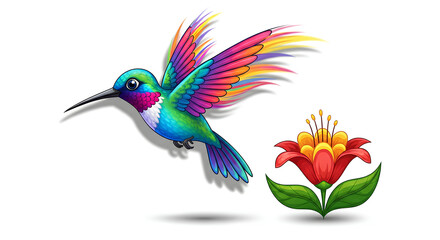 Obraz premium peacock feather isolated on white