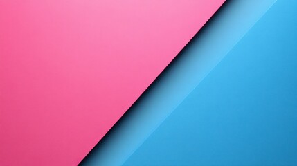 Abstract background featuring a geometric design with pink and blue hues