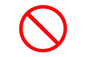 No parking and do not enter 3D forbidden sign illustration