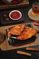 Sichuan Style Roasted Rabbit Legs with Spices - Traditional Chinese Cuisine