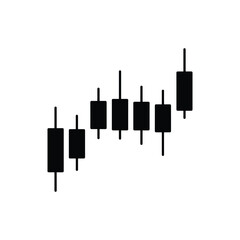 Financial stock market candlestick chart pattern technical analysis trading data growth up down