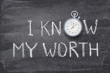 I know my worth watch
