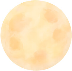 부드러운 색조의 보름달