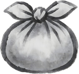 묶인 천의 아름다움