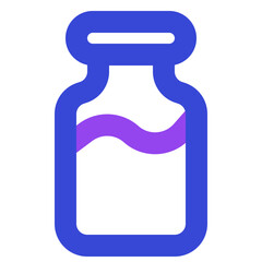 food and fruit twotone icon set