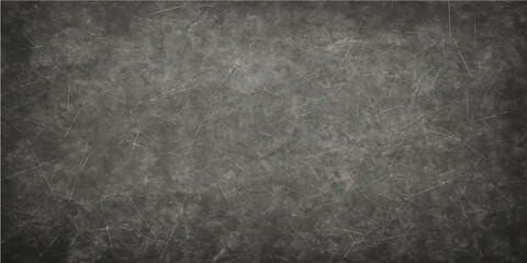 Dark gray vintage grunge texture background with a rough black concrete wall pattern