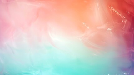 Soft Abstract Background with Gentle Blends of Coral, Pink, and Aqua Tones for Artistic Designs and Creative Projects