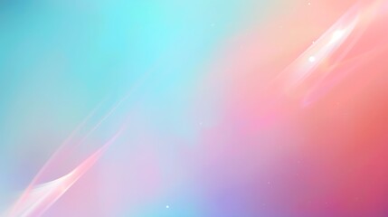 Soft Pastel Gradient Background with Light Swirls and Blurry Effects for Abstract Art or Graphic Design Projects