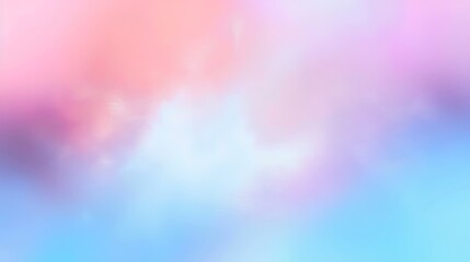 Soft and Ethereal Pastel Cloud Background in Shades of Pink, Purple, and Blue for Creative Projects and Designs