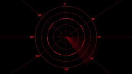 Radar .Radar Display airplane, travel HUD screen navigation aid with realistic ping detailing Military ship or aircraft radar showing scan results, multiple targets detected. Radar screen showing scan - Powered by Adobe