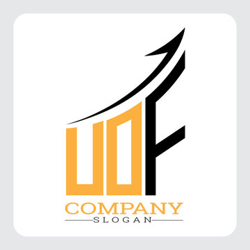 udf logo design, udf Company Logo Design Growth vector, udf Upward Arrow Business Success Logo vector, udf Corporate Branding Logo, udf simple and modern logo, udf business finance logo design, etc.