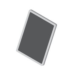 斜めに置かれたタブレット端末