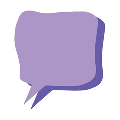 Hand drawn speech bubble Blank empty message box Textbox frame for banners, price tags, stickers, design